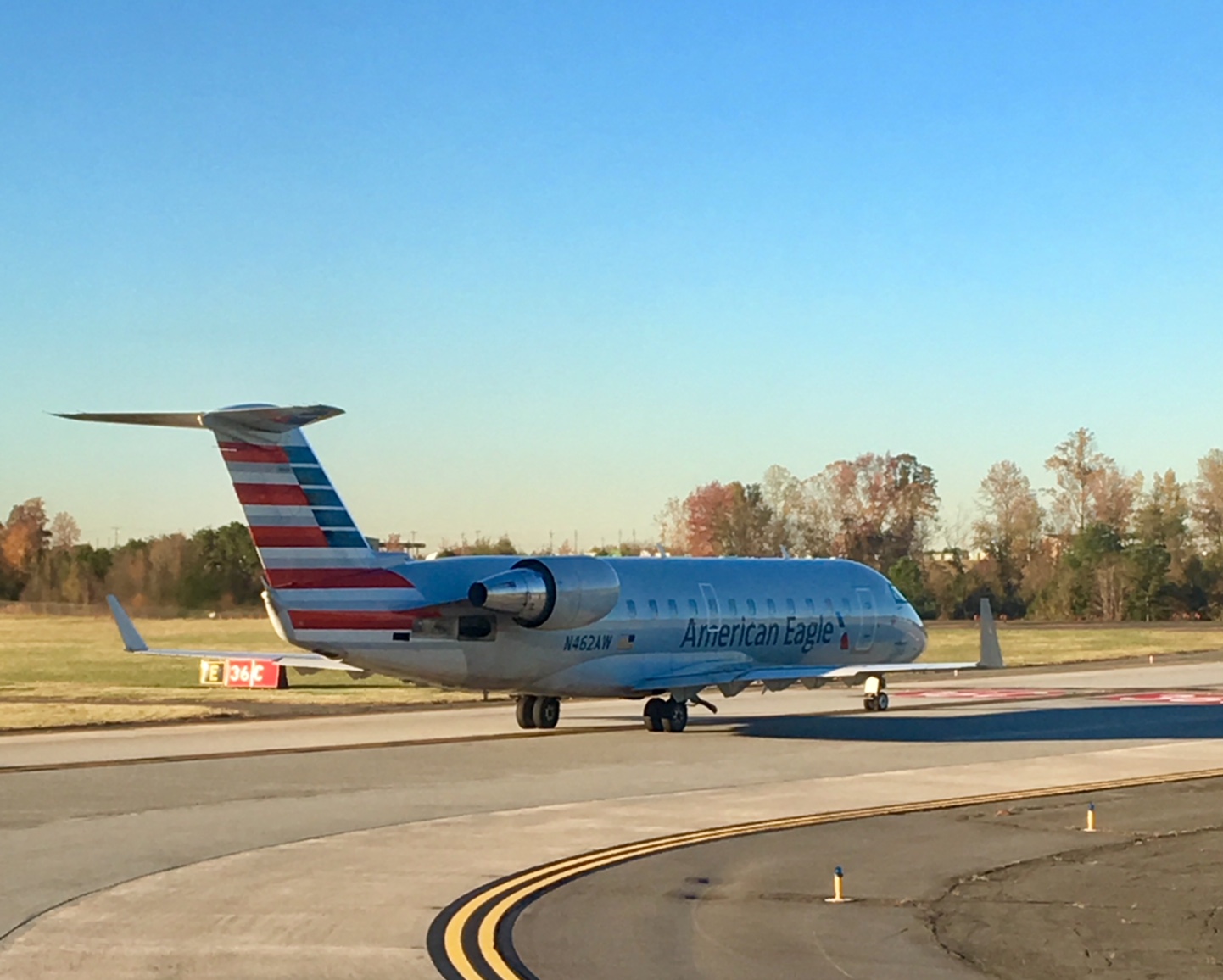 CRJ200 aircraft